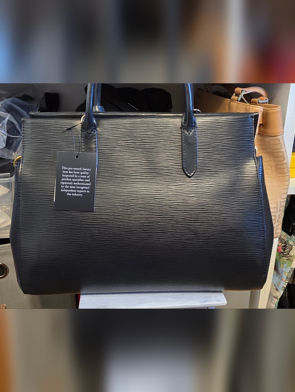 LV BLACK EPI MARLEY MM - Picture 2 of 5